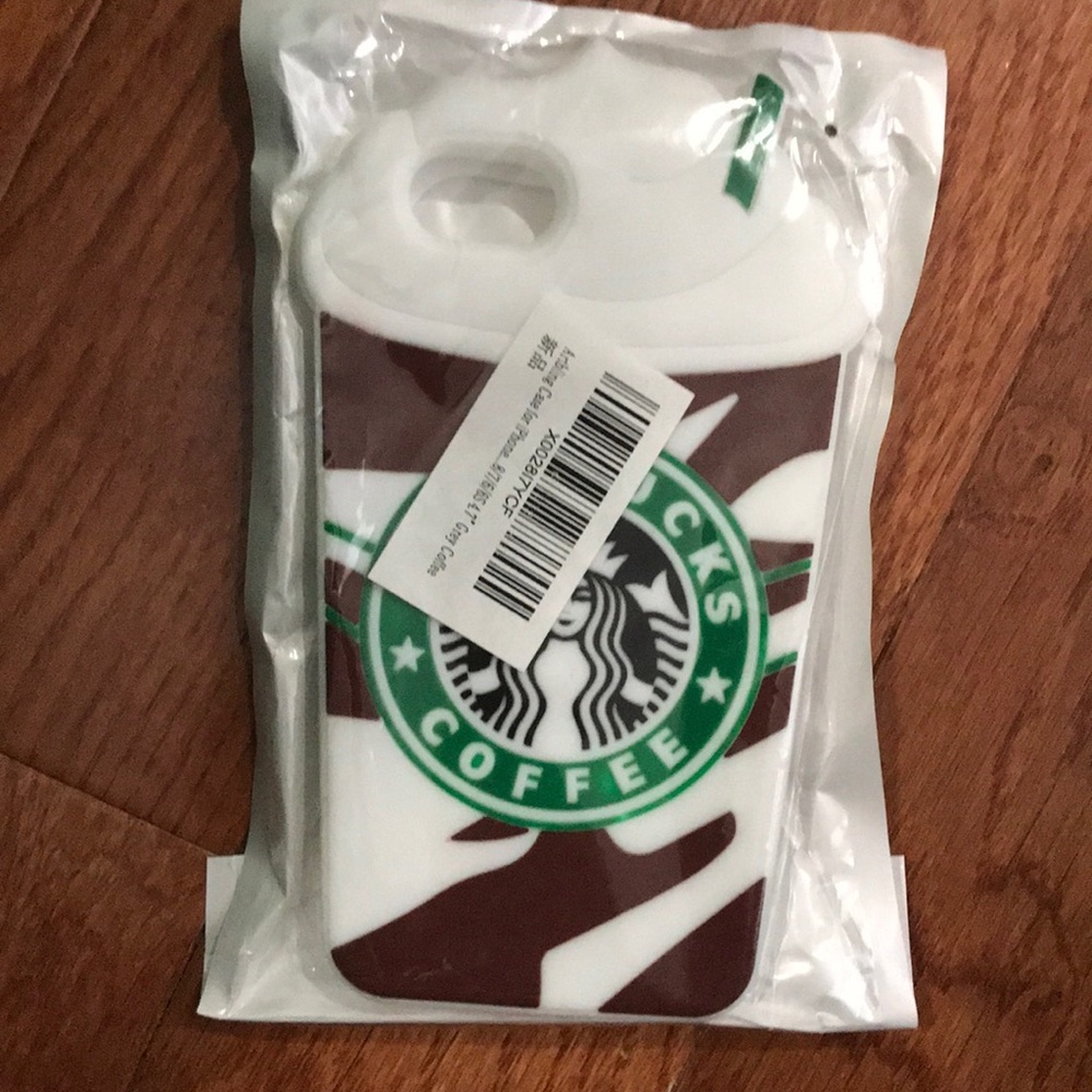 6/$20 New sealed Starbucks iPhone case 6/7/8